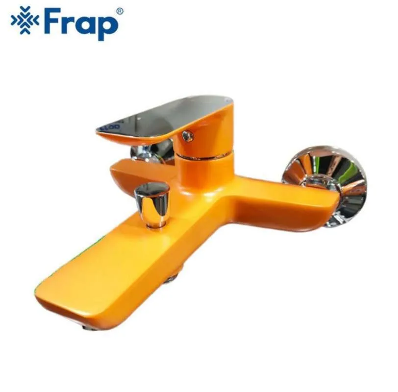 FRAP IF3002-5 Single Lever BathShower Mixer Orange