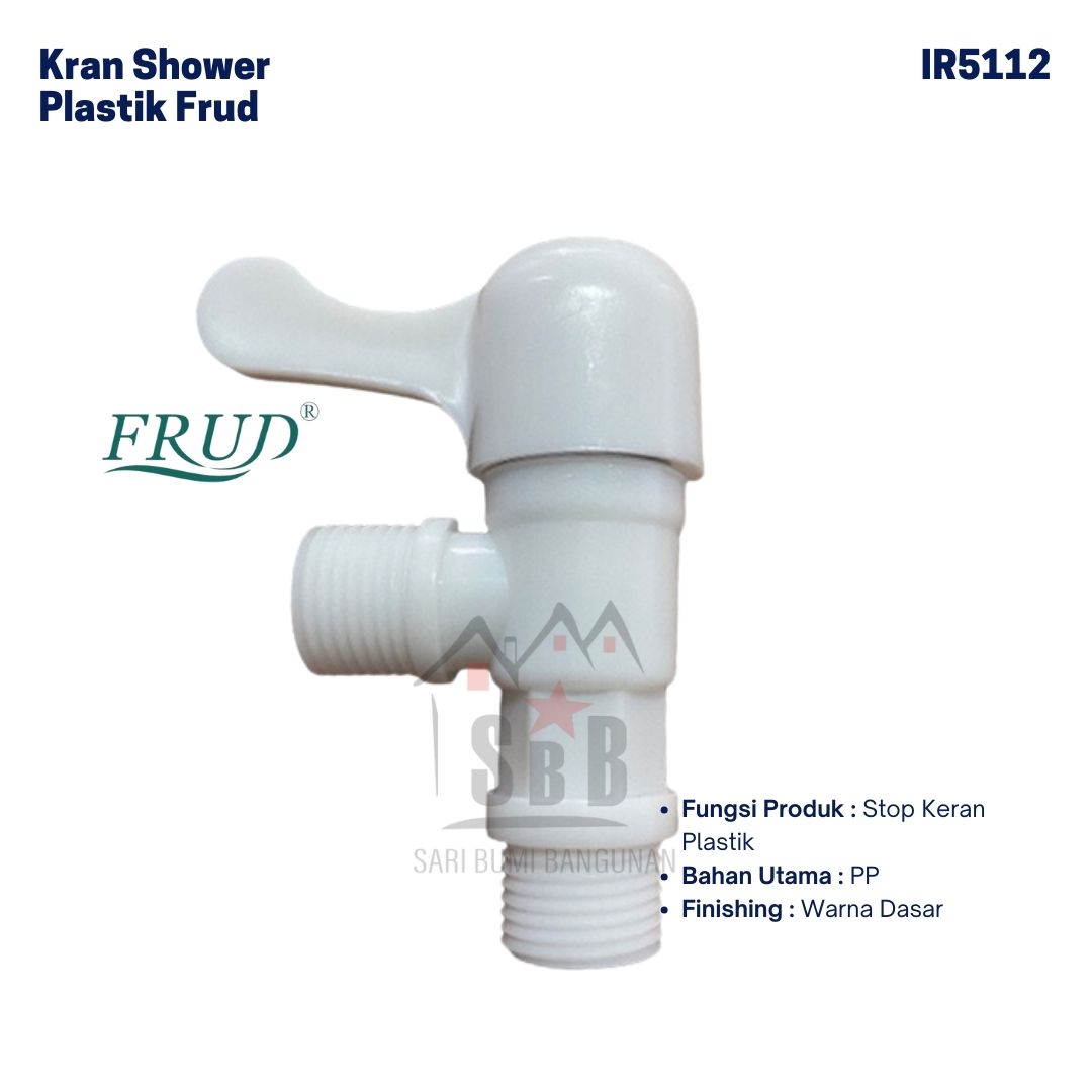 Kran Shower Plastik FRUD IR5112