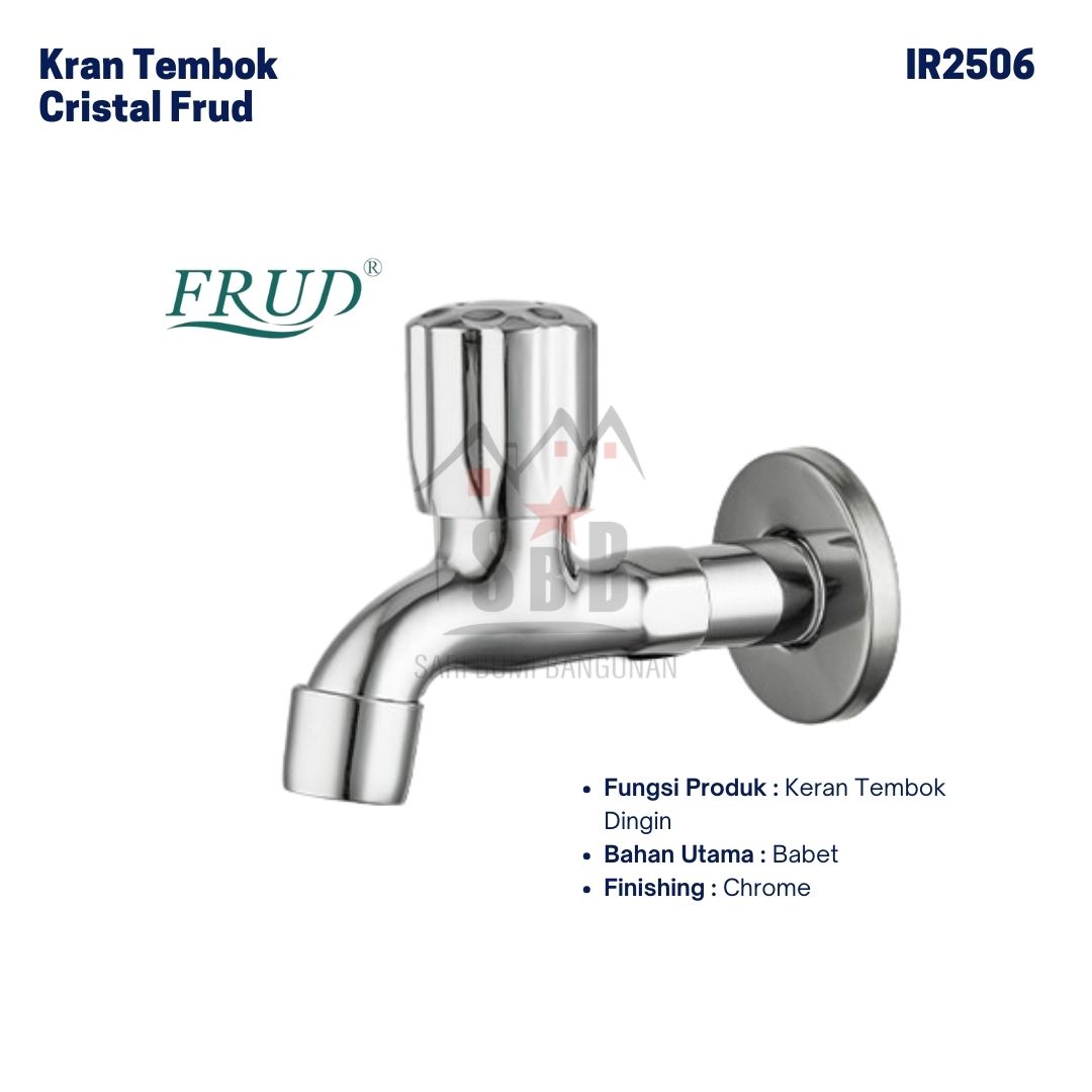 Kran Tembok Cristal FRUD IR2506